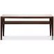 Versatilis Brown And White Console Table