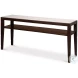 Versatilis Brown And White Console Table