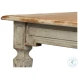 Elise Natural And Sage Dining Table