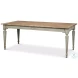Elise Natural And Sage Dining Table