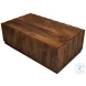 Denali Brown Rectangle Cocktail Table