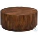 Denali Brown Round Cocktail Table