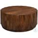 Denali Brown Round Cocktail Table