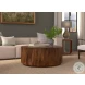 Denali Brown Round Cocktail Table
