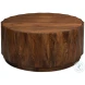 Denali Brown Round Cocktail Table