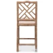 Brighton Beige And White Wash Counter Height Stool