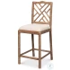 Brighton Beige And White Wash Counter Height Stool