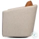 Bronson Beige Swivel Chair