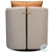 Bronson Beige Swivel Chair