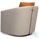 Bronson Beige Swivel Chair