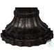 Alister Antique Walnut Round End Table