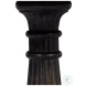 Alister Antique Walnut Round End Table
