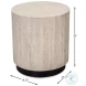 Stanford Bone End Table
