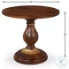 Elizabeth Colonial Walnut End Table