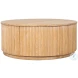Donald Beige And Brown Cocktail Table