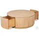Donald Beige And Brown Cocktail Table