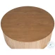 Donald Beige And Brown Cocktail Table