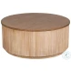 Donald Beige And Brown Cocktail Table