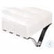 Catalunya Pearl Leather Bench