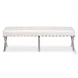 Catalunya Pearl Leather Bench
