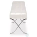 Catalunya Pearl Leather Bench