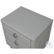 Avvolto Grey 3 Drawer Nightstand