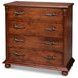 Redford Brown 4 Drawer Chest