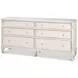 Dramond Antique White Wash Sideboard