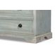 Frances Blue Gray 5 Drawers Chest
