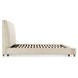 Tate Oatmeal Queen Upholstered Platform Bed