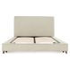 Tate Oatmeal King Upholstered Platform Bed