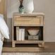 Jensen Meadow Taupe 1 Drawer Nightstand