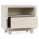 Reece Seashell White 1 Drawer Nightstand