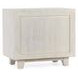 Reece Seashell White 1 Drawer Nightstand