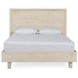 Reece Seashell White King Panel Bed