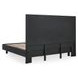 Sedona Black California King Upholstered Panel Bed