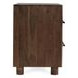 Jaxon Harvest Brown 2 Drawer Nightstand