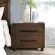 Jaxon Harvest Brown 2 Drawer Nightstand