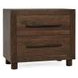 Jaxon Harvest Brown 2 Drawer Nightstand