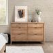 Laguna Natural Maple 6 Drawer Dresser