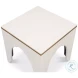 Croco Antique Pearl Stool