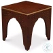 Croco Brown Stool