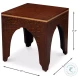 Croco Brown Stool
