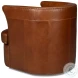 Spencer Havana Brown Swivel Chair