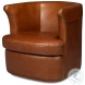 Spencer Havana Brown Swivel Chair