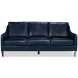 Alehandro Chateau Blue Leather Sofa
