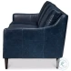 Alehandro Chateau Blue Leather Sofa