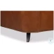 Philipe Havana Brown Distilled Leather Sofa