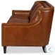 Philipe Havana Brown Distilled Leather Sofa