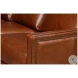 Philipe Havana Brown Distilled Leather Sofa